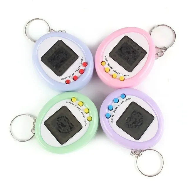 Retro gyermek elektronikus kulcs játék - Tamagotchi