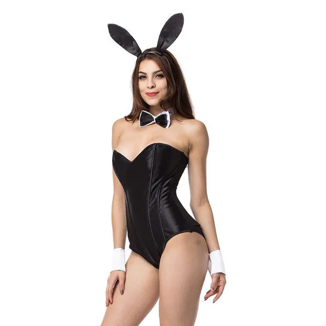 Bunny costume with bow tie Rebel