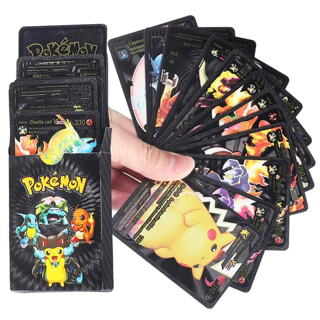 Pokémon Cards VMax Collection Black - 55 szt.