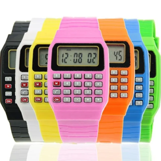 Baby watch with calculator