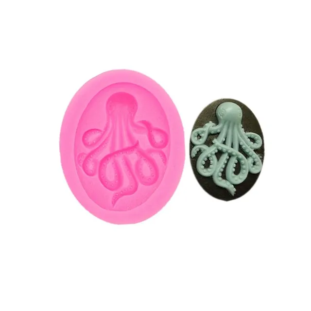 Silicone octopus mould