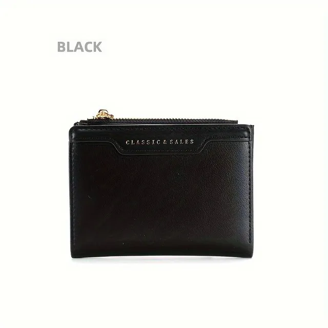 New thin single color coin wallet from 2024, minimalist trendy wallet