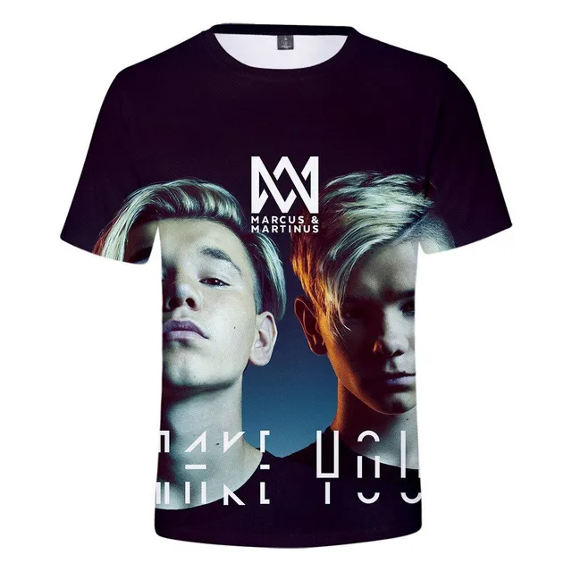 Modern 3D T-shirt for Marcus Martinus fans