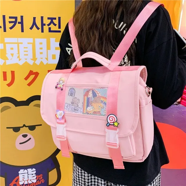 Stylish girls' briefcase - Kawaii