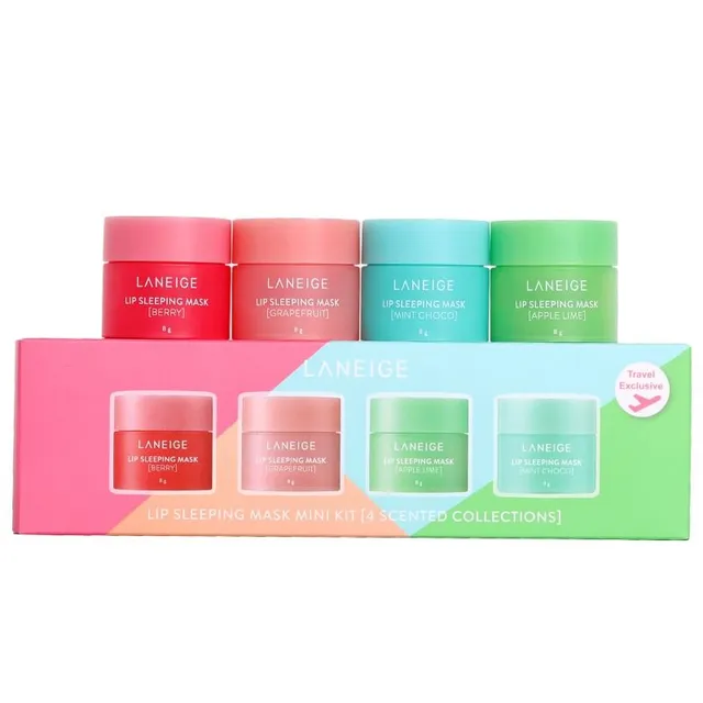 Moisturizing nutritious lip balm - set of 4 pcs