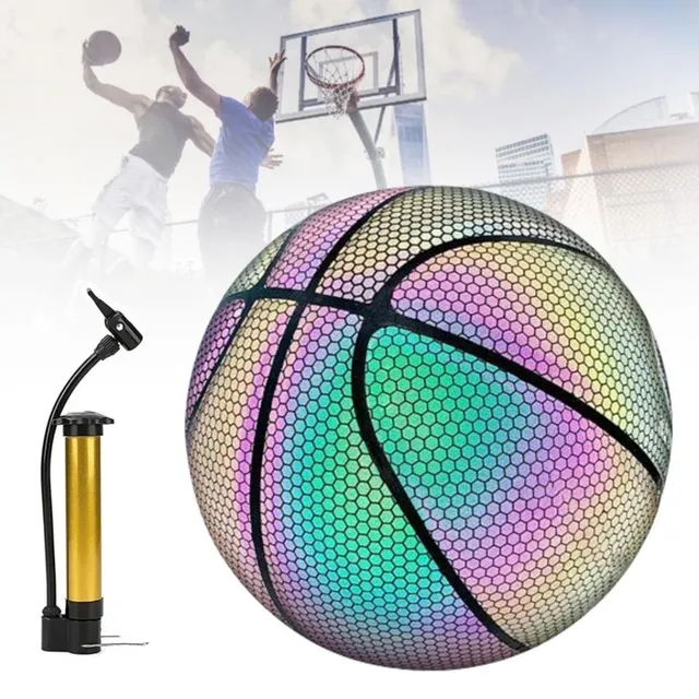 Holographic basketball with pump Monnie