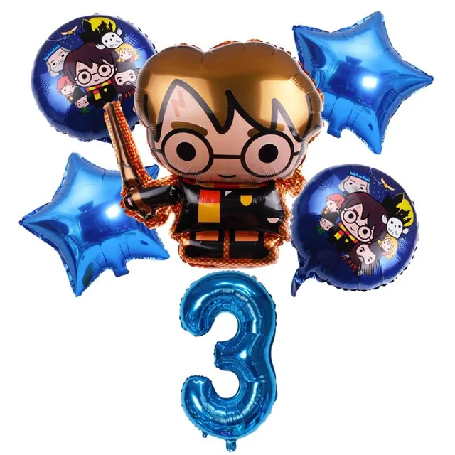 Harry Potter Birthday Party Balloons Set