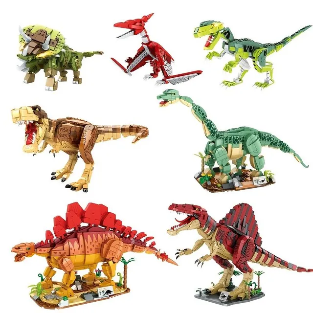 Veľká kompatibilná stavebnica dinosaurov Lego - viac variantov