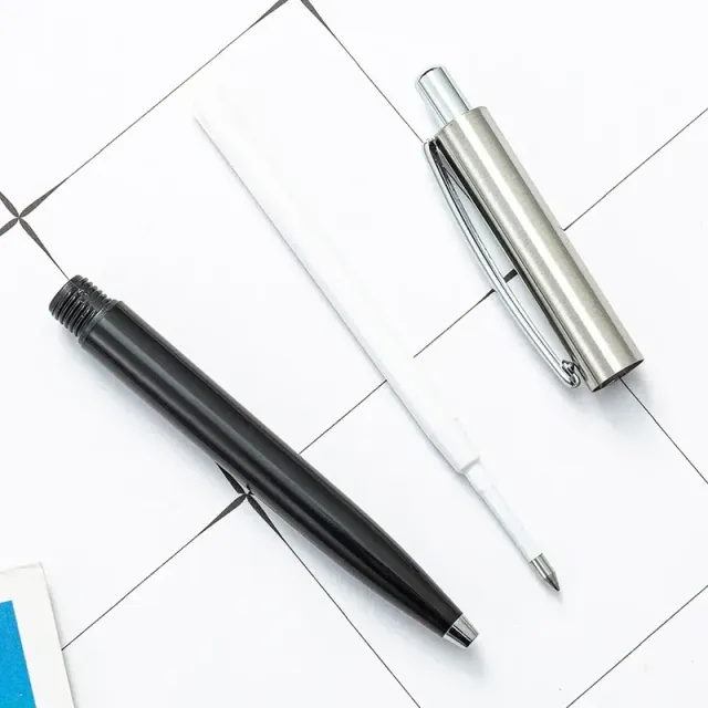 Colorful classic ballpoint pen for students and offices