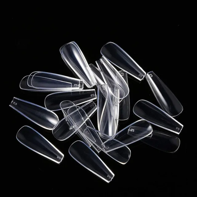 Artificial nail tips for manicure - 100pcs