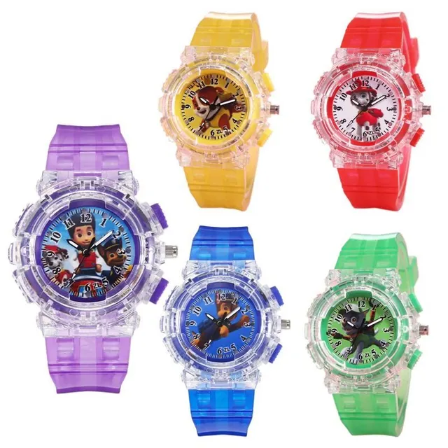 Children's classic watch with the motif of the Astaria Paw Patrol