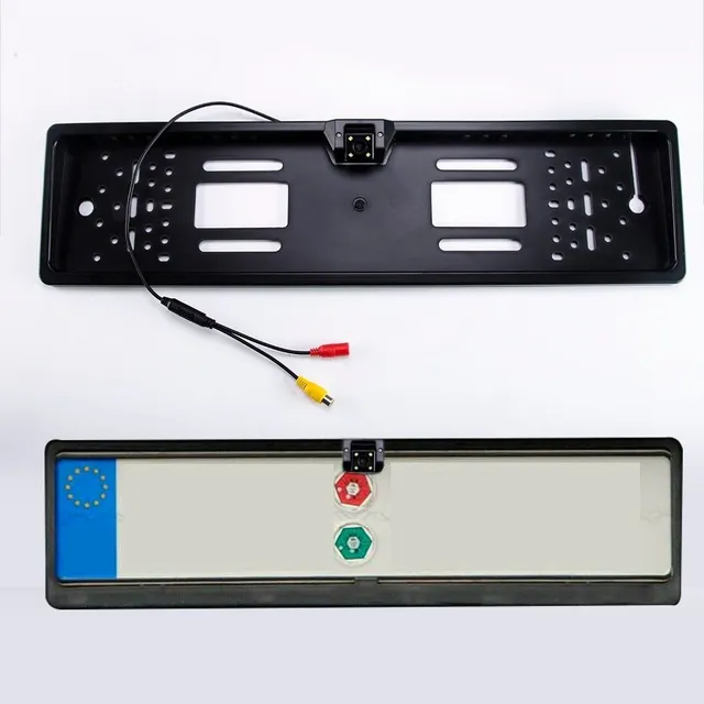 Parking camera in the license plate frame