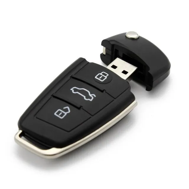 USB flash drive with car keys