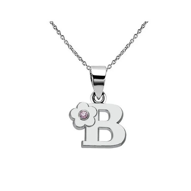 Luxury pendant with initial Amalric