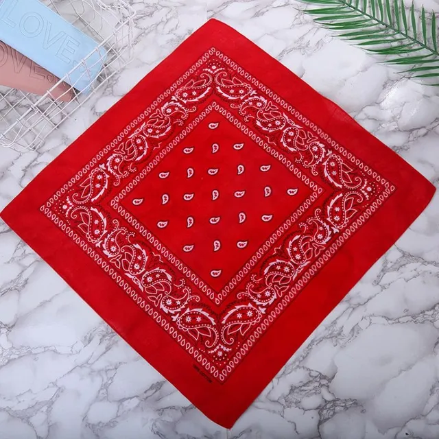 Stylový unisex bavlněný šátek bandana v několika barevných variantách Aristoteles