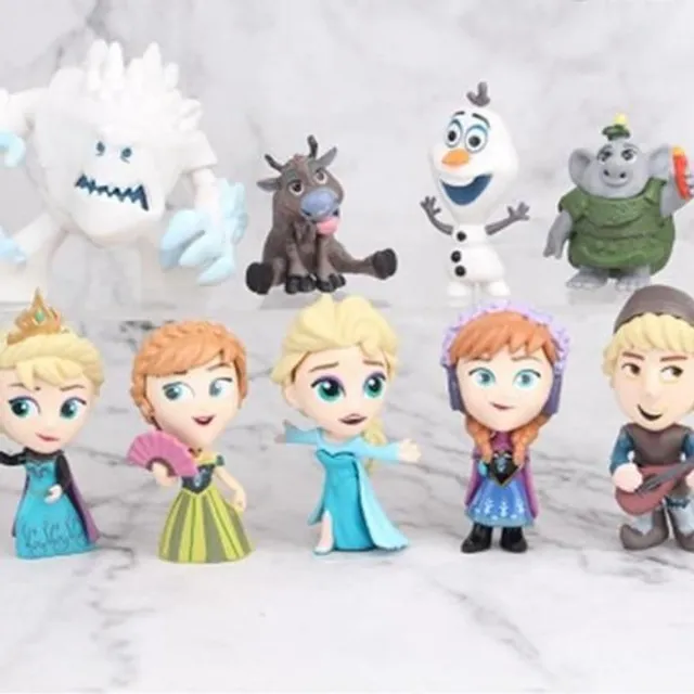 Sada figúrok z Frozen Ľadového kráľovstva 10pcs-7cm