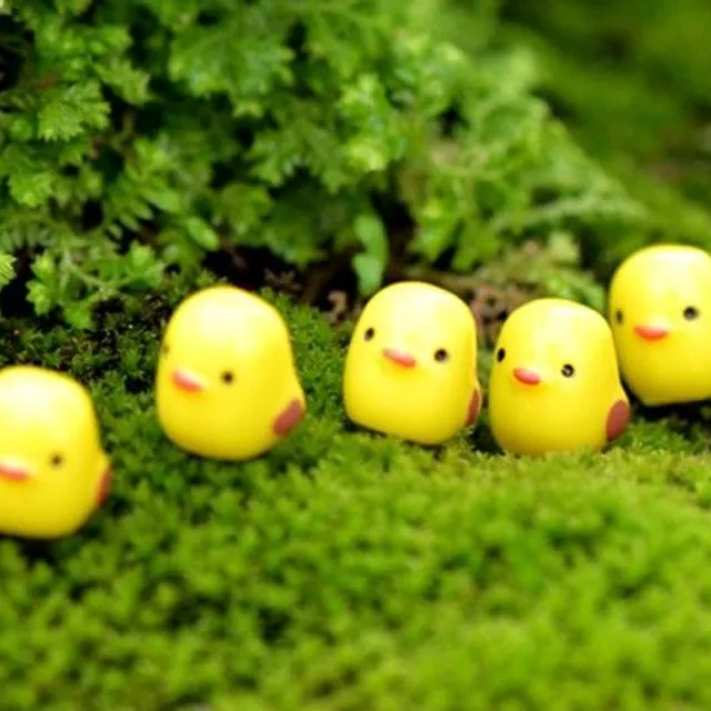 Easter decorative chicks - 10 pcs