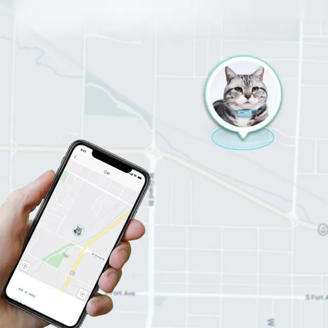Lokalizator GPS dla kotów ze śledzeniem LIVE