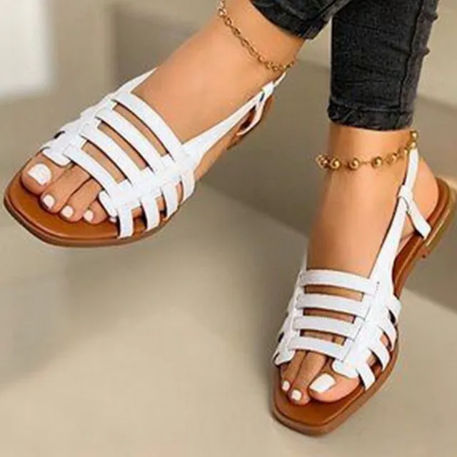 Women's fashion leather sandals