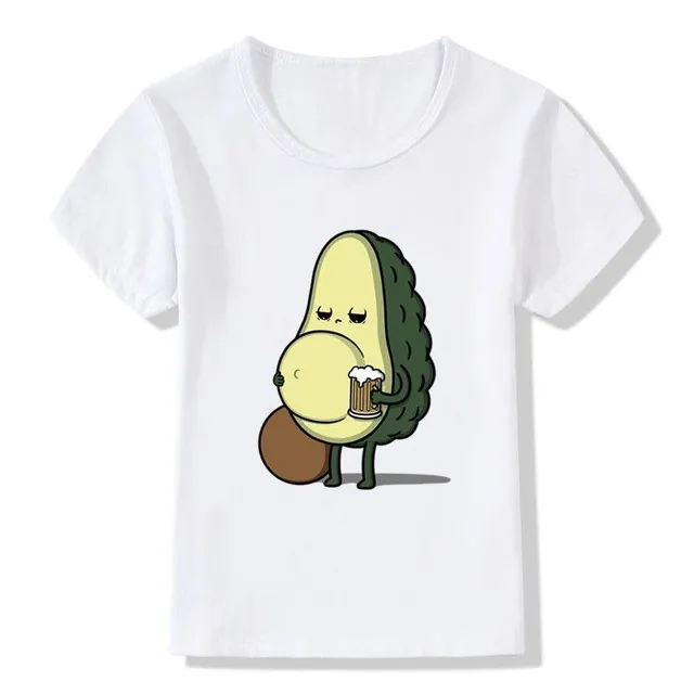 Tricou pentru copii cu avocado Rebecka detske-tricko-s-avokadem-a 8