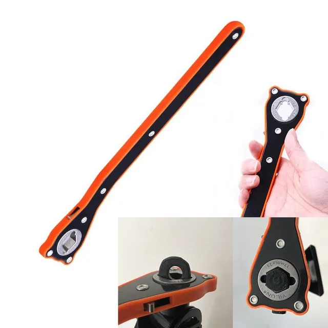 Car Labor Saving Jack Ratchet Wrench Scissor Jack Garage Tire Wrench Wheel Wrench Handle Labor Saving Car Repair Tool