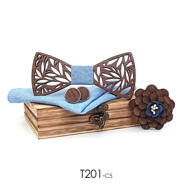 Original Wooden Bow Tie Prom