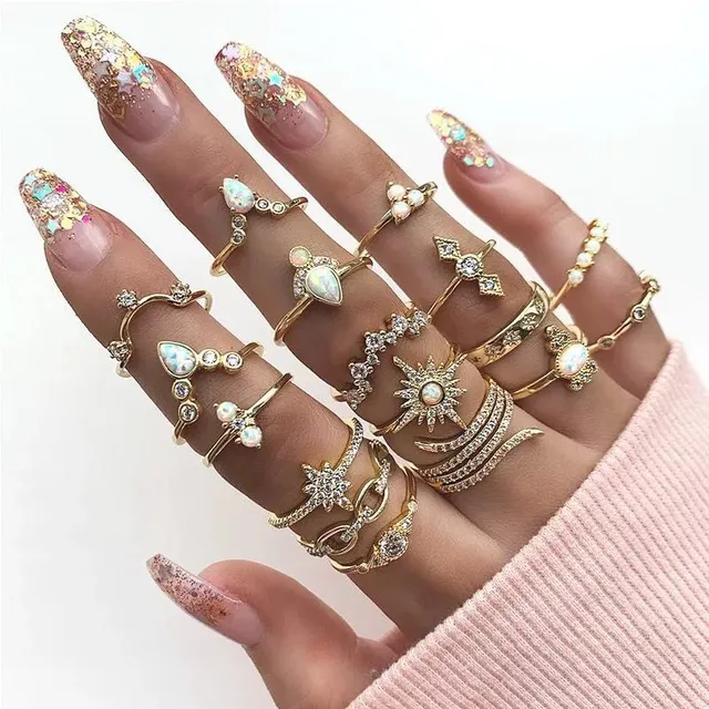 Krásne dámske prstene Luxa