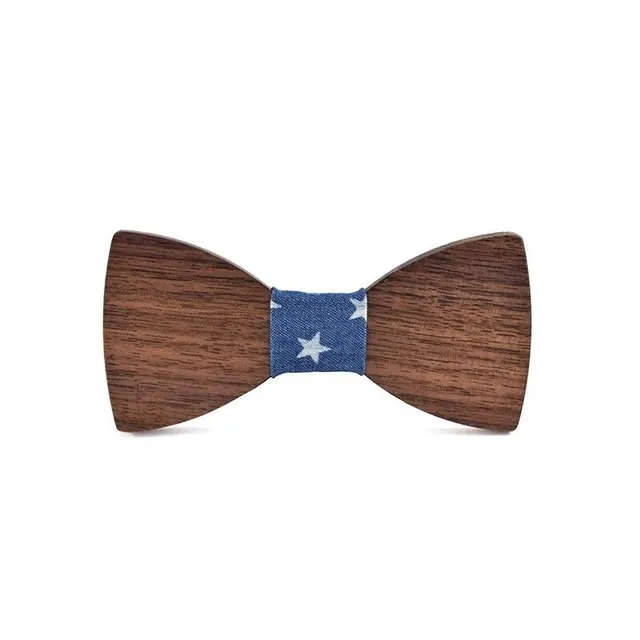 Boy wooden bow tie T1490