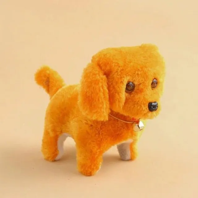 Chien en peluche marcheur