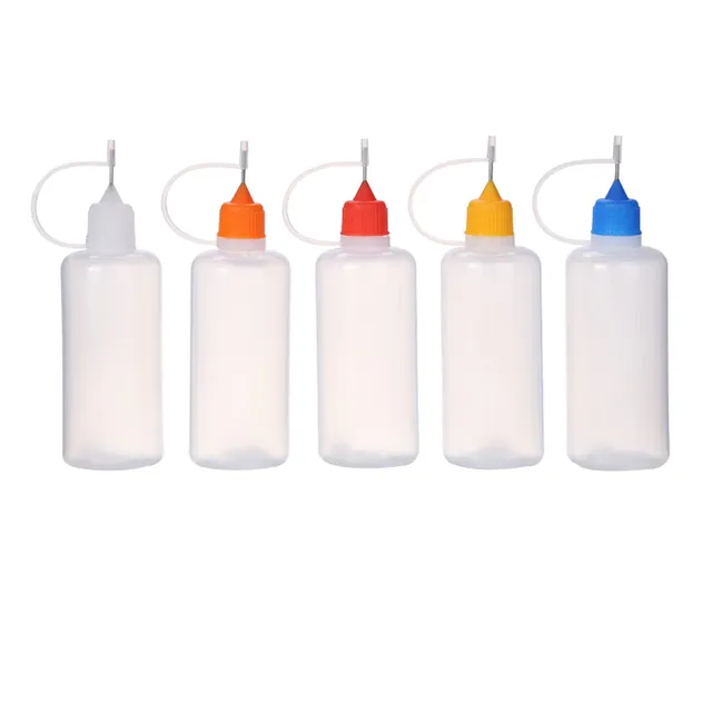 Set of applicators with needle tip for DIY