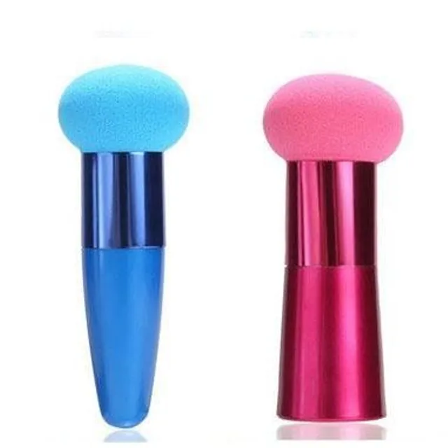 Make-up sponge in brush