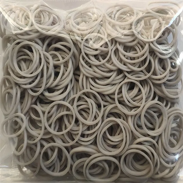 Set of silicone rubber bands for making bracelets - several colour variations Pradeep