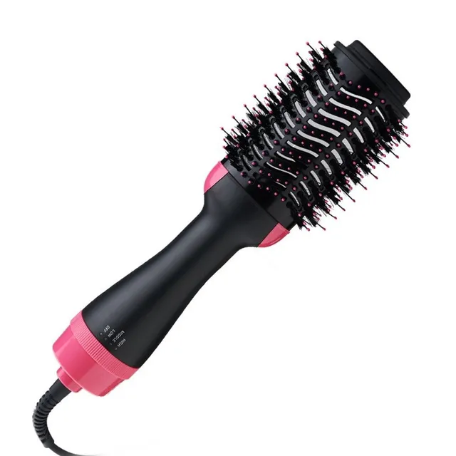 3-in-1 Heat Brush - Hajszárító, Comb és Curling Vas