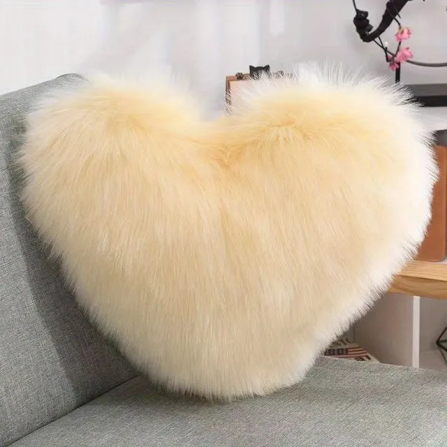 1pc fodera per cuscino a forma di cuore