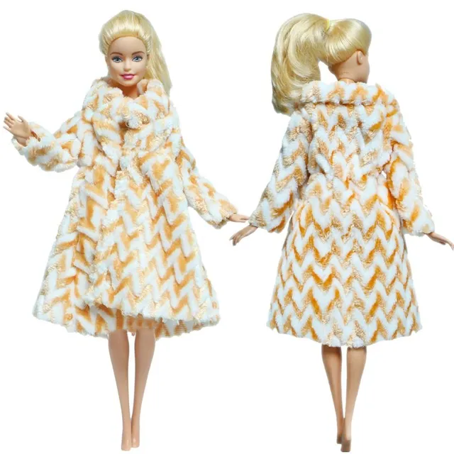 Soft coat for Barbie doll 20