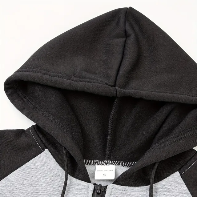 Men's hooded sweatshirt with zipper - various colours