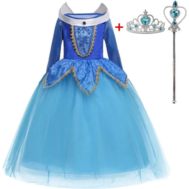 Costume d'Halloween pour filles - Cosplay de princesse fantastique pour enfants