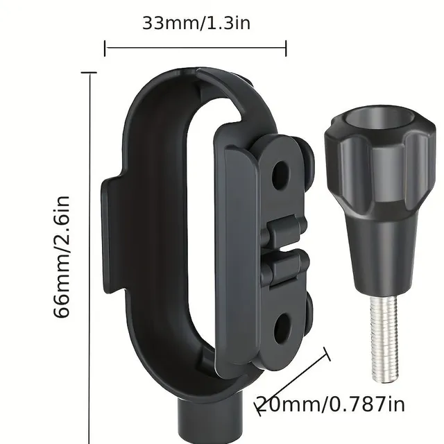 Expanding adapter for inch camera