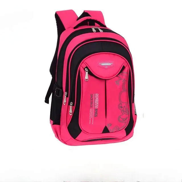 Waterproof school backpack for children