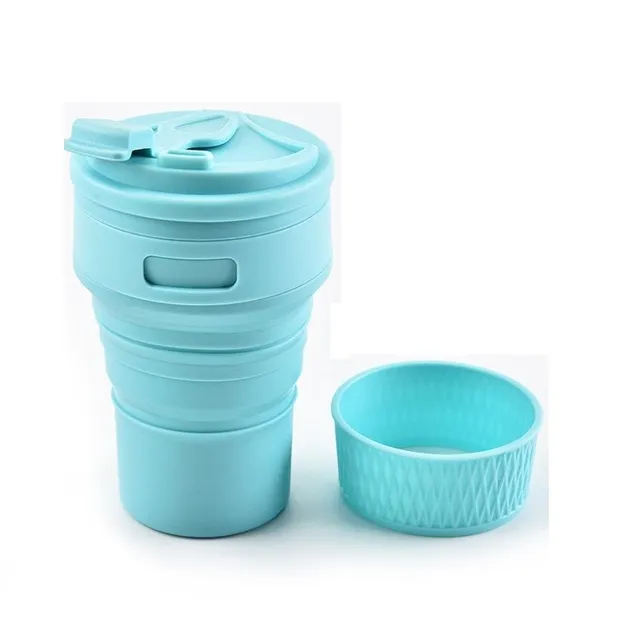 Silicone folding cup 350 ml C76