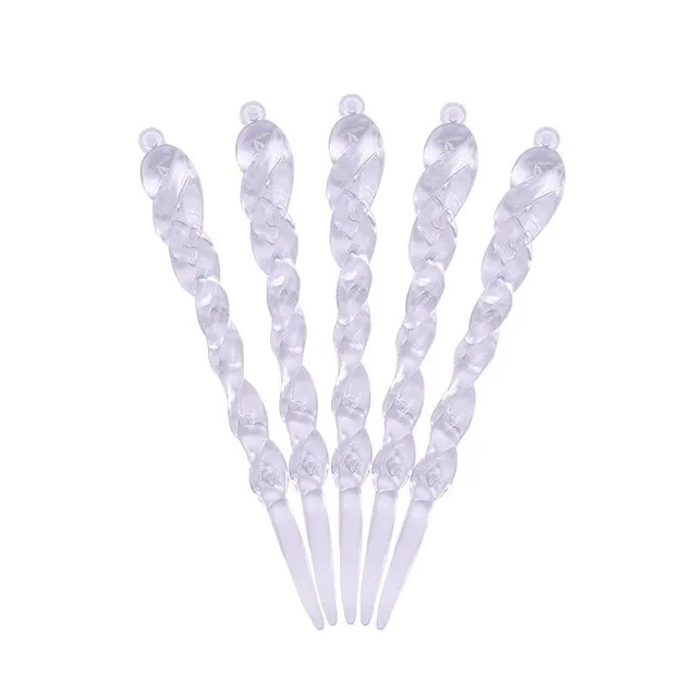 Christmas Decoration icicles 10 pcs