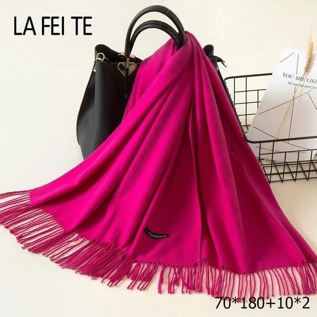 Ladies' cashmere scarf 6 70x180