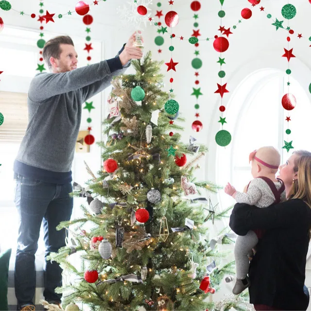 Christmas decorative garland