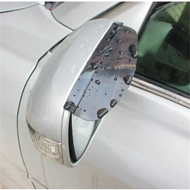 Protection against rain on rear-view mirrors 2 pcs