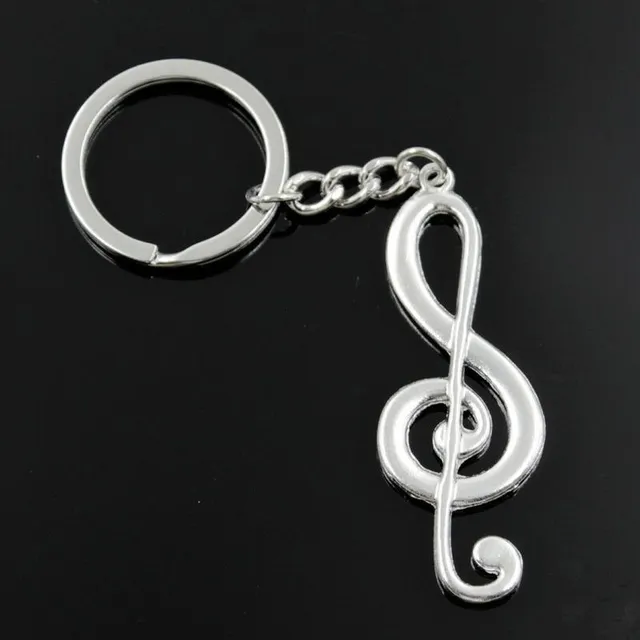 Stylish beautiful keyring Violin key