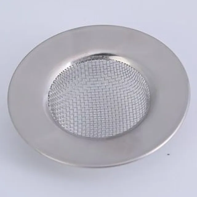 Stainless steel sink and shower sieve