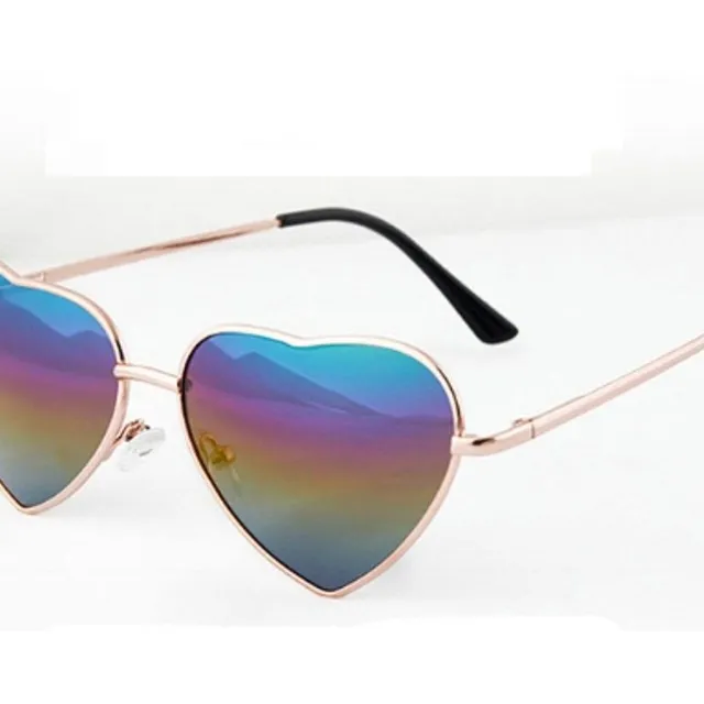 Brighton Girls Heart Shaped Sunglasses