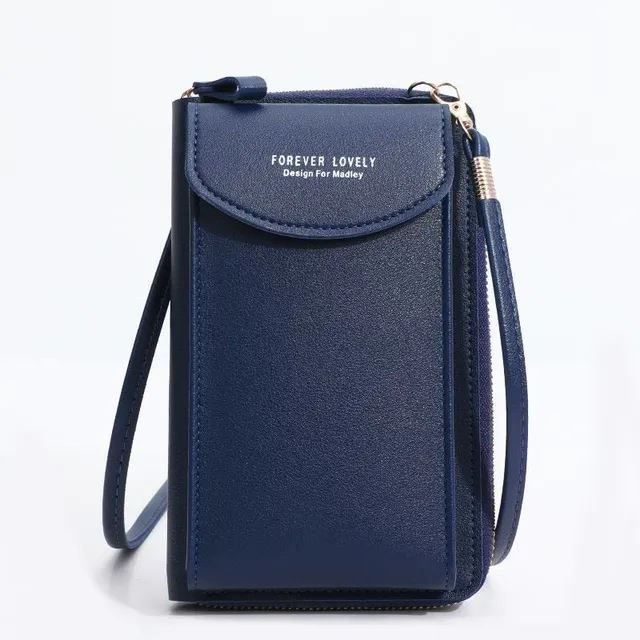Stylish wallet with shoulder pocket