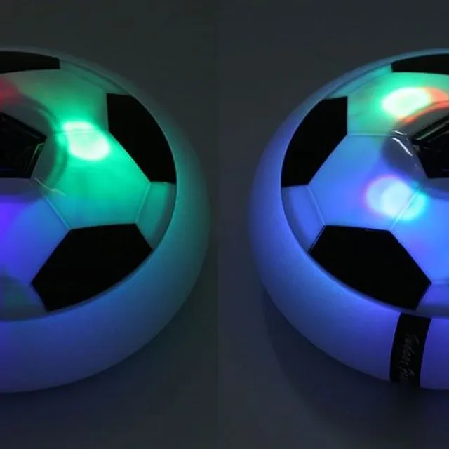 Ballon de football plat flottant avec LED J1642