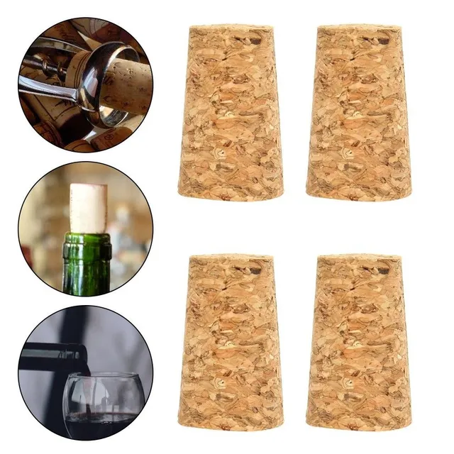 Cork stoppers for wine 100 pcs